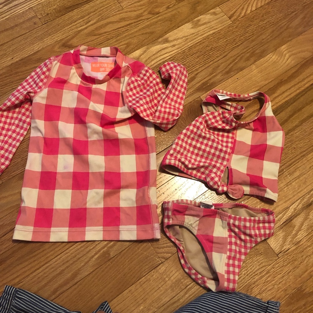 Crewcuts rashguard aNd tankini